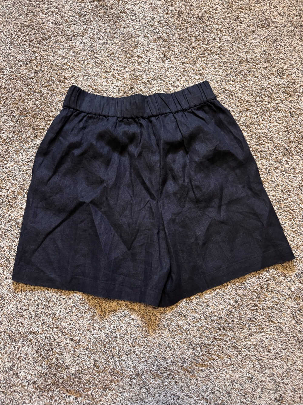 J. Crew Black High-Rise Elastic Waist Shorts - Picture 5 of 16